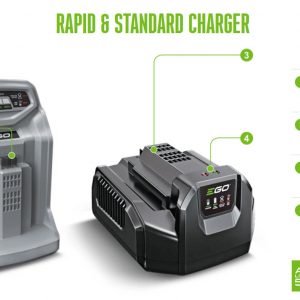 EGO Chargers & Charger Adaptors